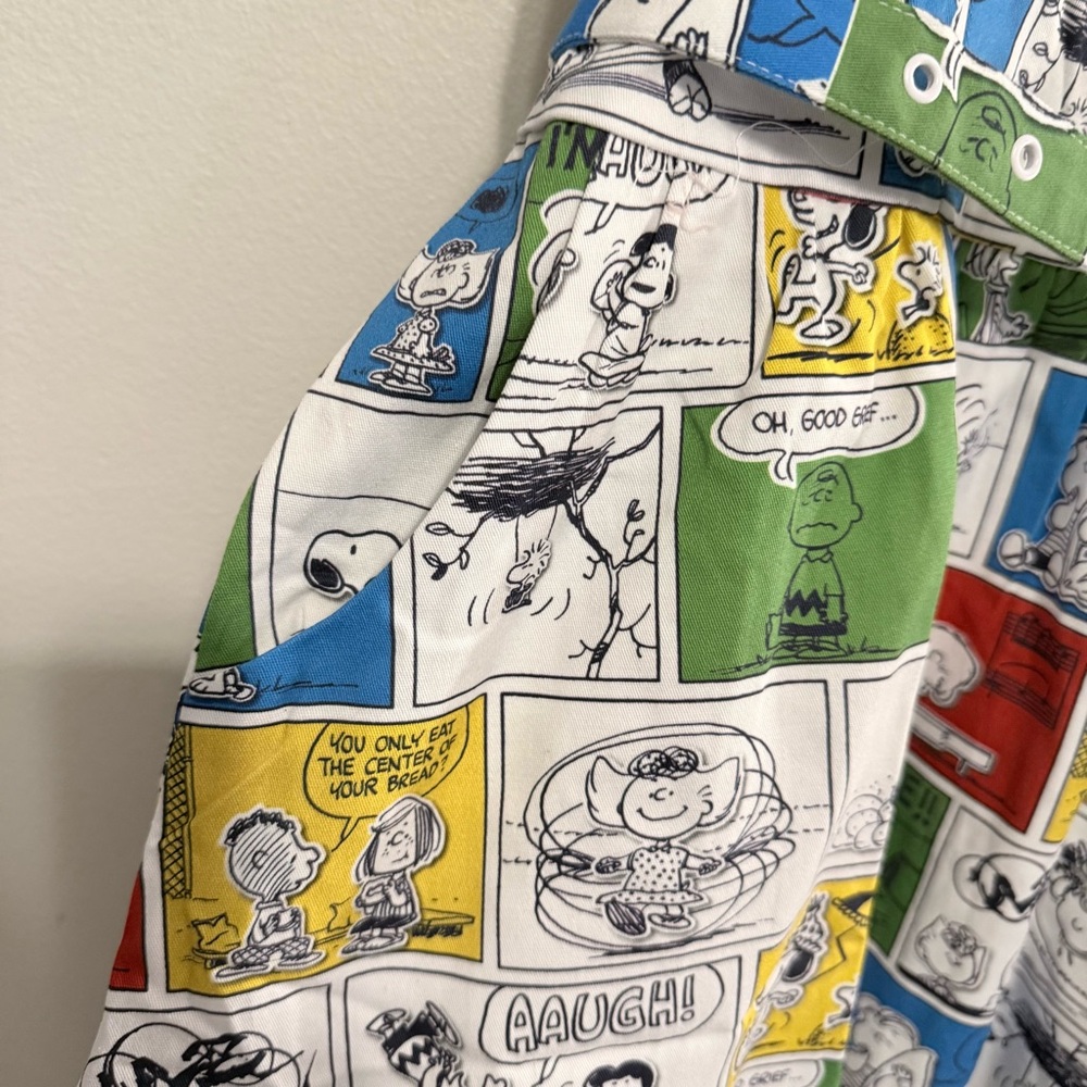 Loungefly Stitch Shoppe The Peanuts Comic Panel Olivia Tank Dress Size XL - Picture 4 of 10